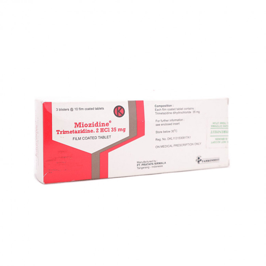 MIOZIDINE 35 MG 10 TABLET MIOZIDINE 35 MG 10 TABLET