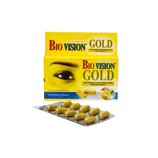 BIOVISION GOLD 10 KAPSUL BIOVISION GOLD 10 KAPSUL