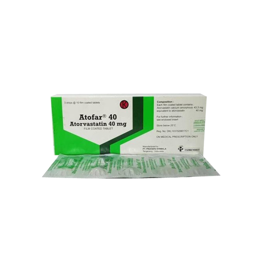 ATOFAR 40 MG 10 TABLET ATOFAR 40 MG 10 TABLET