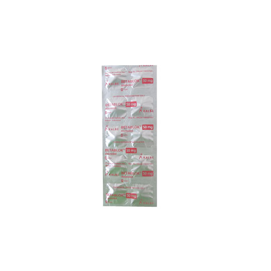 BETABLOK 50 MG 10 TABLET BETABLOK 50 MG 10 TABLET