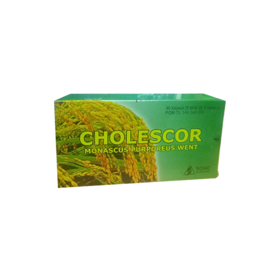CHOLESCOR 400 MG 6 KAPSUL CHOLESCOR 400 MG 6 KAPSUL
