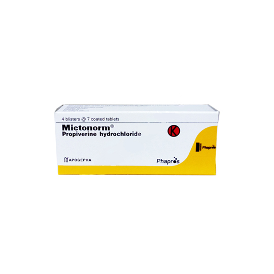 MICTONORM 15 MG 7 TABLET MICTONORM 15 MG 7 TABLET