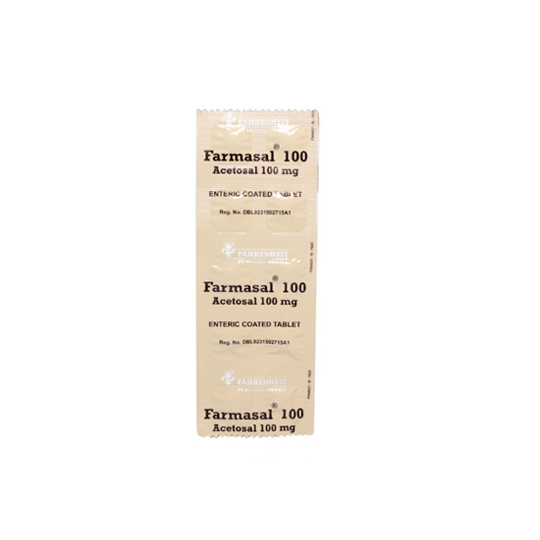 FARMASAL 100 MG 10 TABLET FARMASAL 100 MG 10 TABLET