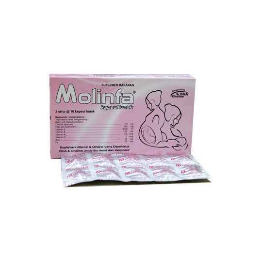 MOLINFA DHA 10 KAPSUL MOLINFA DHA 10 KAPSUL