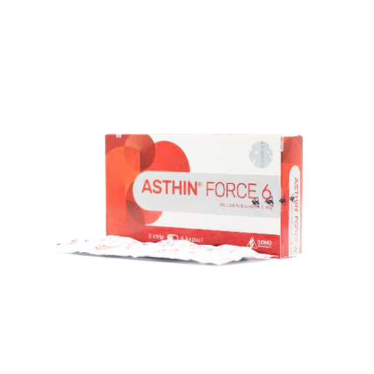 ASTHIN FORCE OD 6 MG 6 KAPSUL ASTHIN FORCE OD 6 MG 6 KAPSUL