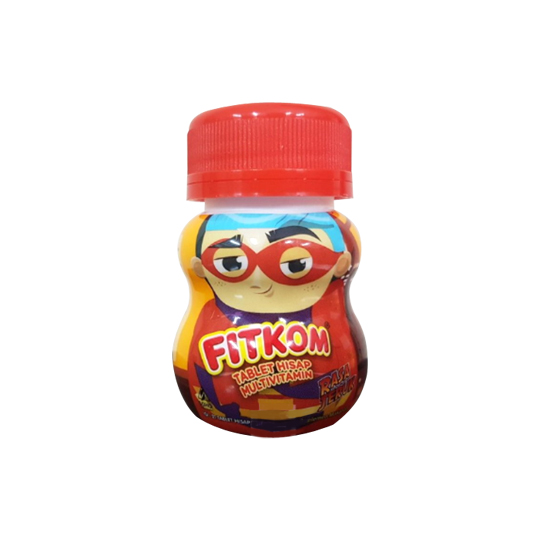FITKOM RASA JERUK 21 TABLET FITKOM RASA JERUK 21 TABLET