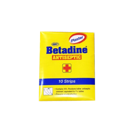 BETADINE PLESTER 10 LEMBAR BETADINE PLESTER 10 LEMBAR