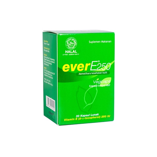 EVER E 250 IU 30 KAPSUL EVER E 250 IU 30 KAPSUL