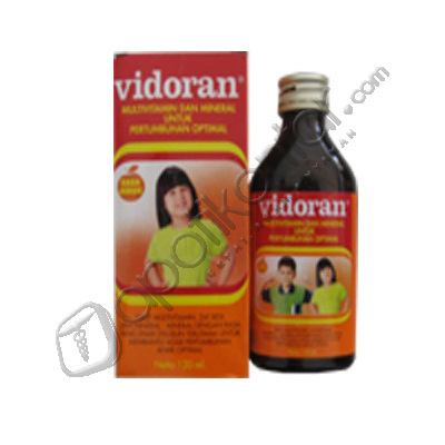 VIDORAN RASA JERUK SIRUP 120 ML VIDORAN RASA JERUK SIRUP 120 ML
