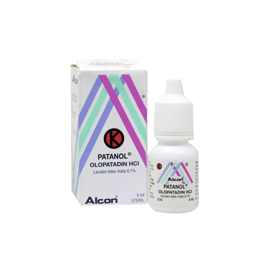PATANOL 0.1 EYE DROPS 5 ML Kegunaan, Efek Samping, Dosis dan Aturan