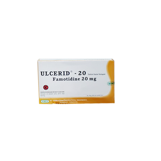 ULCERID 20 MG 10 TABLET ULCERID 20 MG 10 TABLET