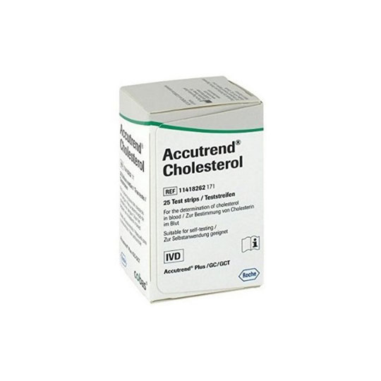 ACCUTREND CHOLESTEROL 25 STRIP ACCUTREND CHOLESTEROL 25 STRIP