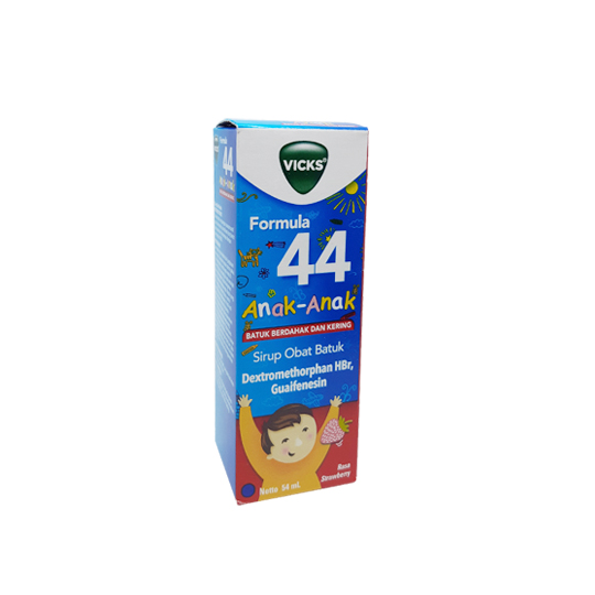 VICKS FORMULA 44 ANAK SIRUP 54 ML VICKS FORMULA 44 ANAK SIRUP 54 ML