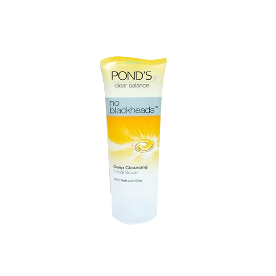 POND'S NO BLACKHEADS DEEP CLEANS FACIAL SCRUB 100 G POND'S NO BLACKHEADS DEEP CLEANS FACIAL SCRUB 100 G