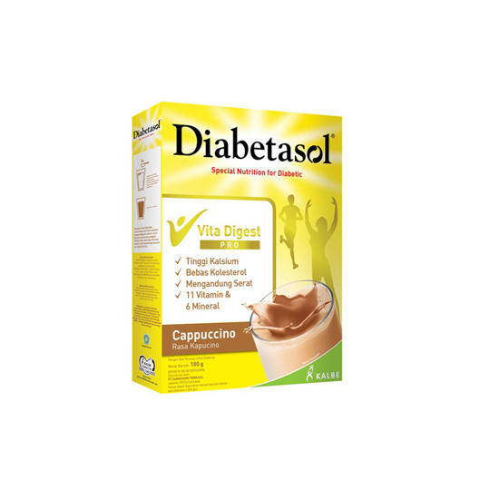 DIABETASOL VITADIGEST RASA CAPUCINO 600 G DIABETASOL VITADIGEST RASA CAPUCINO 600 G