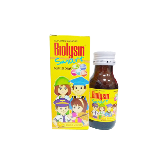 BIOLYSIN SMART SIRUP RASA JERUK 60 ML BIOLYSIN SMART SIRUP RASA JERUK 60 ML