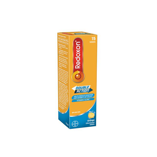 REDOXON DOUBLE ACTION EFFERVESCENT 15 TABLET REDOXON DOUBLE ACTION EFFERVESCENT 15 TABLET
