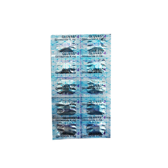 GLUVAS 4 MG 6 TABLET GLUVAS 4 MG 6 TABLET