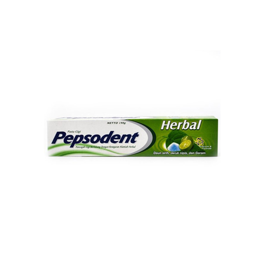 PEPSODENT HERBAL PASTA GIGI 190 G PEPSODENT HERBAL PASTA GIGI 190 G