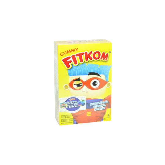 FITKOM GUMMY CALCIUM CHEWABLE 4 SACHET FITKOM GUMMY CALCIUM CHEWABLE 4 SACHET