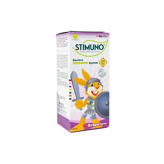 STIMUNO KIDS GRAPE SIRUP 100 ML STIMUNO KIDS GRAPE SIRUP 100 ML