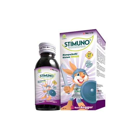 STIMUNO KIDS GRAPE SIRUP 60 ML STIMUNO KIDS GRAPE SIRUP 60 ML