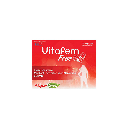 VITAFEM FREE ME 4 KAPSUL VITAFEM FREE ME 4 KAPSUL