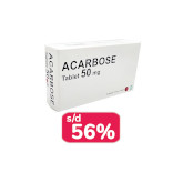 ACARBOSE 50 MG 100 TABLET - OBAT RUTIN - Kegunaan, Efek Samping, Dosis