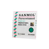 SANMOL 500 MG 4 TABLET - Kegunaan, Efek Samping, Dosis dan Aturan Pakai