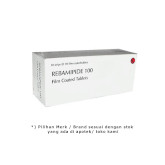 REBAMIPIDE 100 MG 10 TABLET - Kegunaan, Efek Samping, Dosis dan Aturan